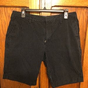 Men’s Express pinstripe dress shorts size 34